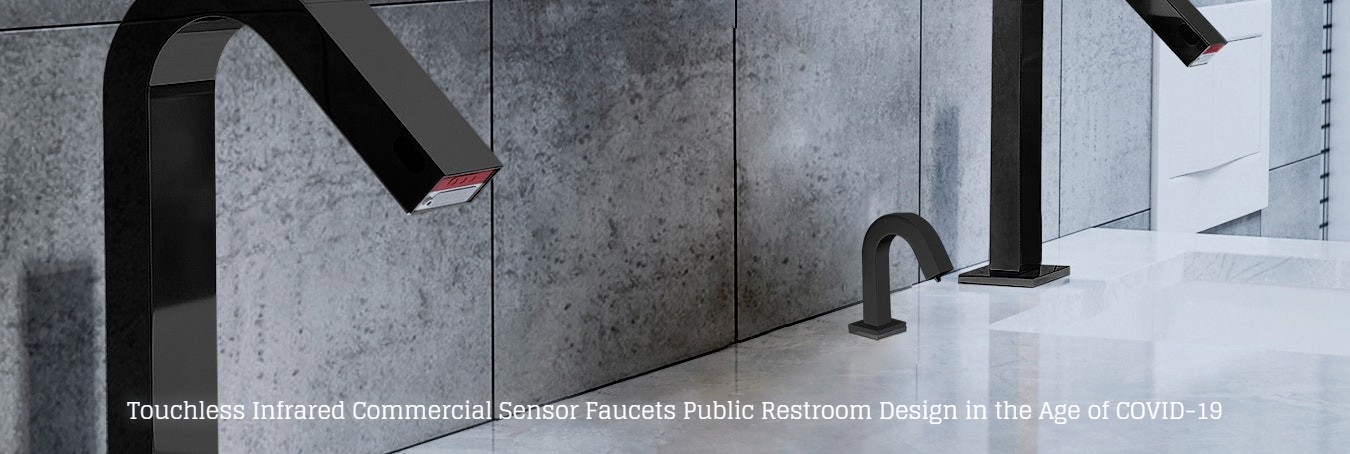 BLACK TOUCHLESS FAUCETS